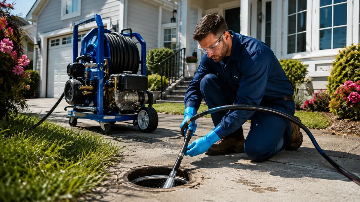 Residential Hydro Jet Drain Cleaning in Palos Verdes Peninsula