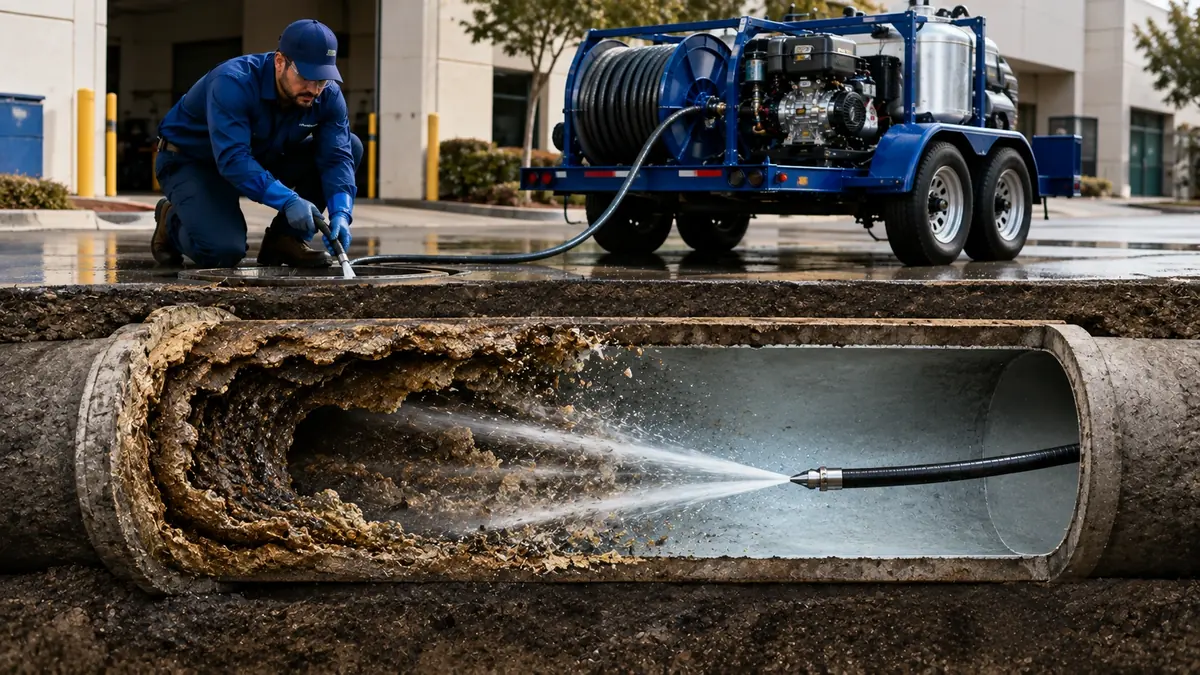 Sewer Pipe Descaling in Palos Verdes Peninsula